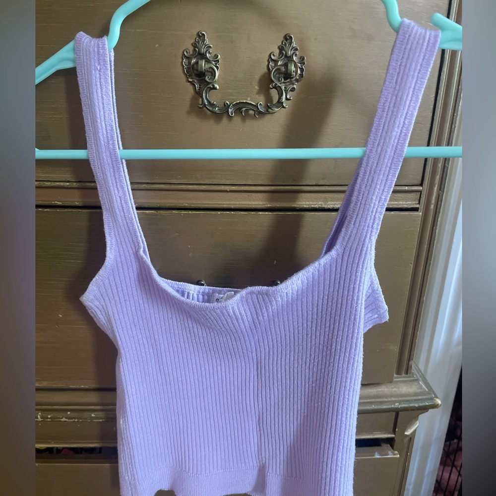 Garage cropped tank.